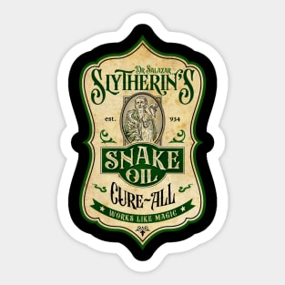 Slytherin's Cure-All Snake Oil Sticker